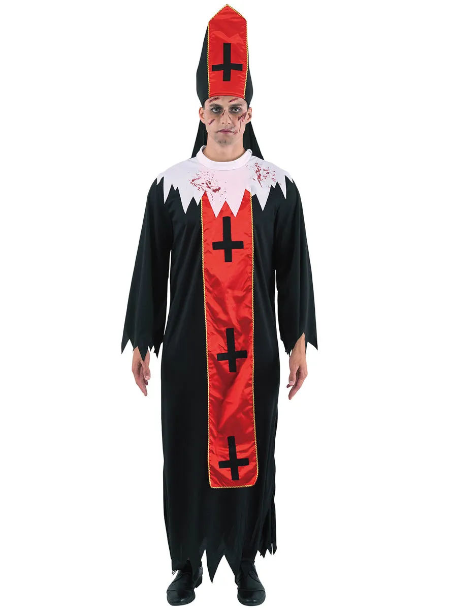 Evil Pastor Mens Halloween Costume