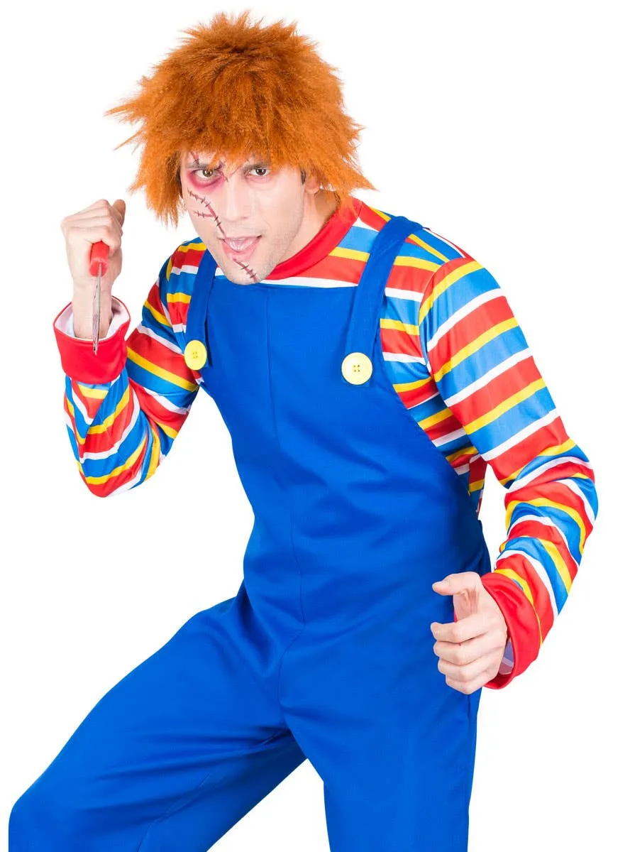 Evil Puppet Chucky Mens Halloween Costume