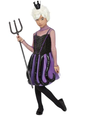 Evil Sea Witch Girls Costume