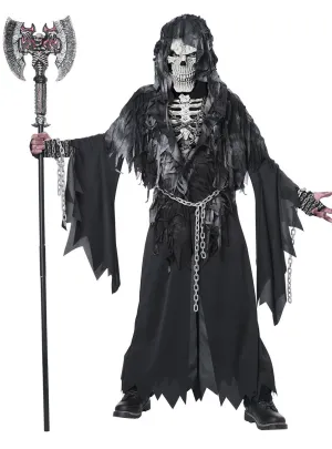 Evil Unchained Boys Grim Reaper Halloween Costume