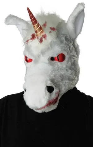 Evil Unicorn Deluxe Animotion Halloween Mask