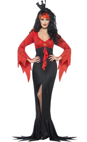 Evil Vampire Queen Womens Halloween Costume