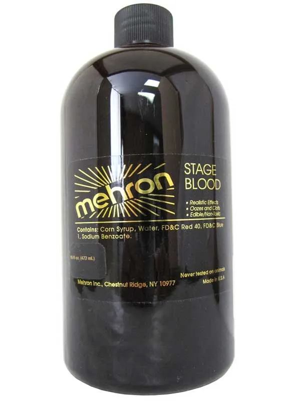 Extra Large 472ml Dark Red Venous Syrup Based Stage Blood