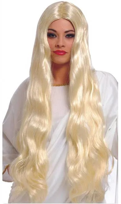Extra Long Womens Atlantis Costume Wig