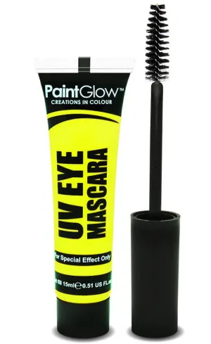 Eyelash Mascara UV Reactive Special Effects - Neon Yellow