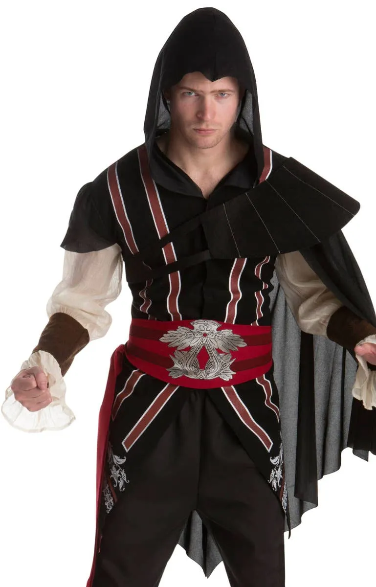 Ezio Auditore Mens Assassins Creed Video Game Costume