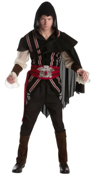 Ezio Auditore Mens Assassins Creed Video Game Costume