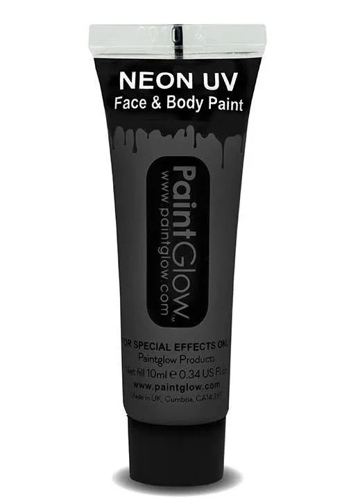Face and Body UV Reactive Cream Makeup - Black