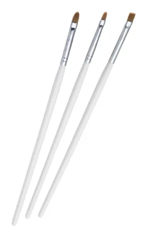 Face Paint Make Up Brushes - Set of Three