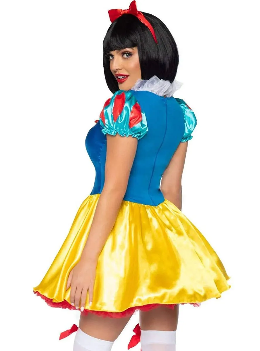 Fairest Fairytale Princess Womens Snow White Costume