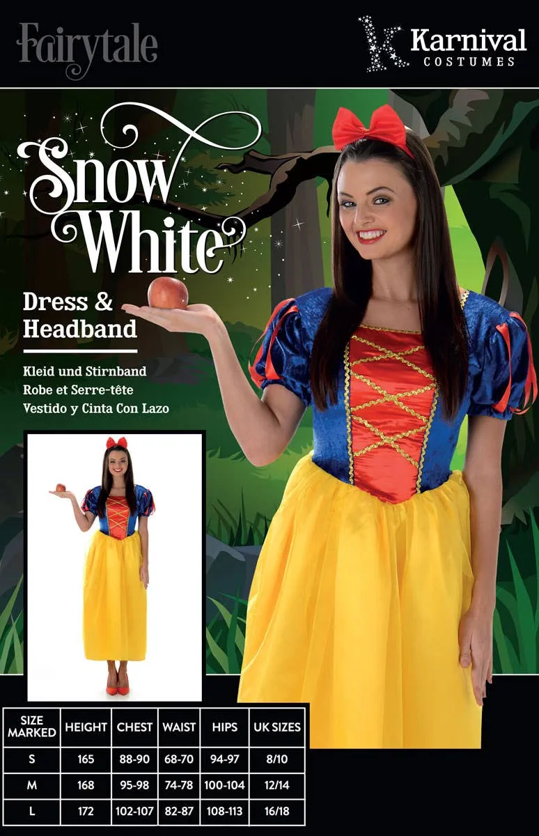 Fairest Snow White Womens Fairytale Costume
