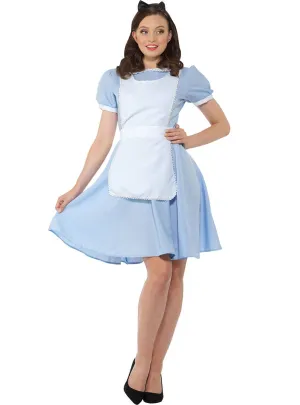Fairytale Alice in Wonderland Womens Dress Up Costume