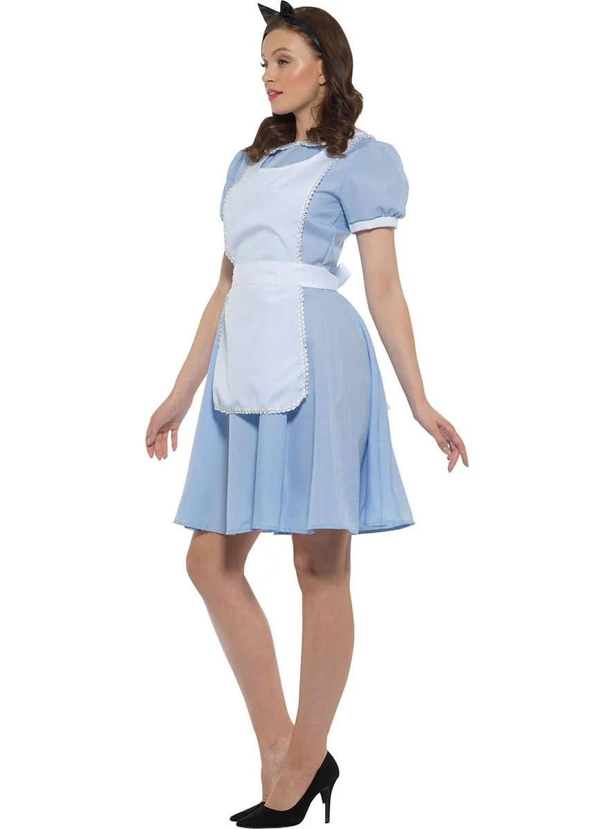 Fairytale Alice in Wonderland Womens Dress Up Costume