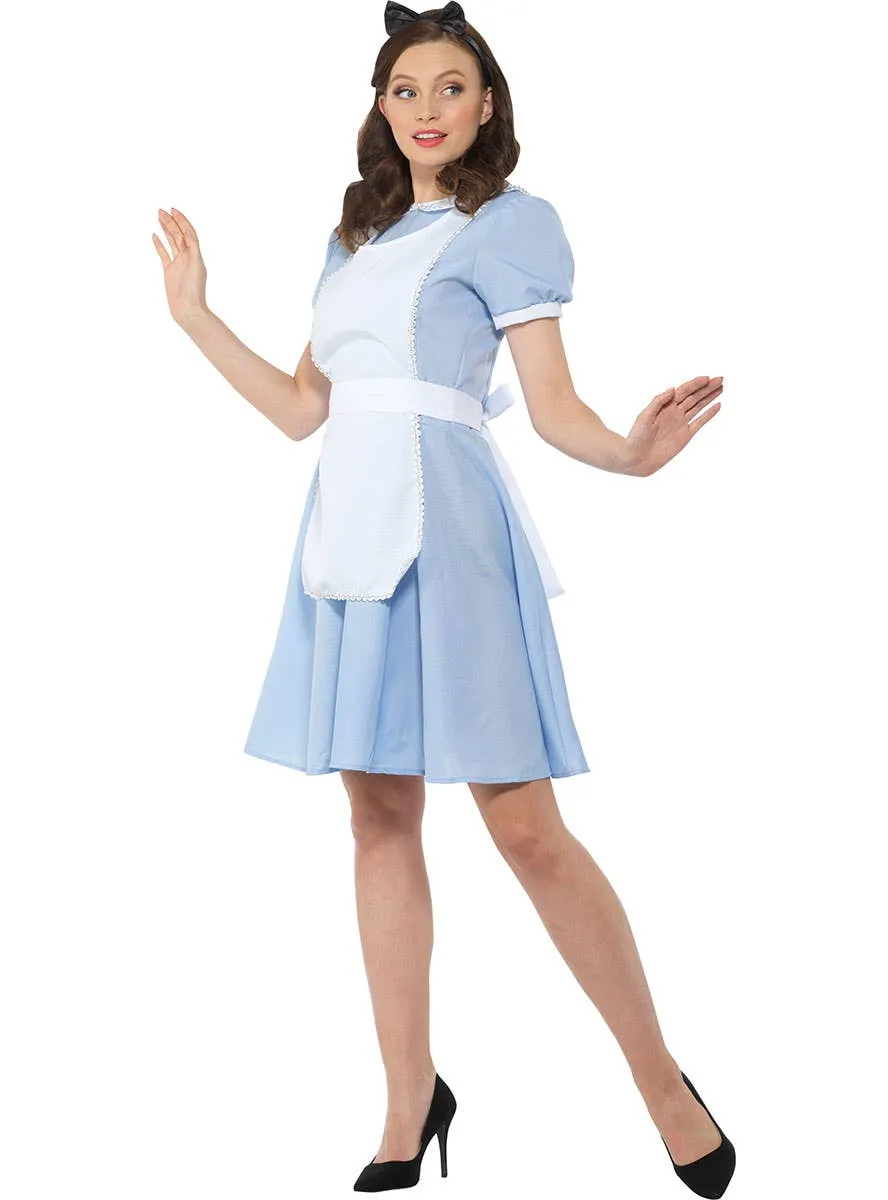 Fairytale Alice in Wonderland Womens Dress Up Costume