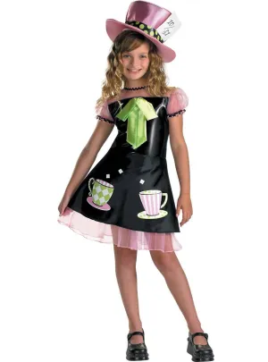 Fairytale Mad Hatter Girls Book Week Costume