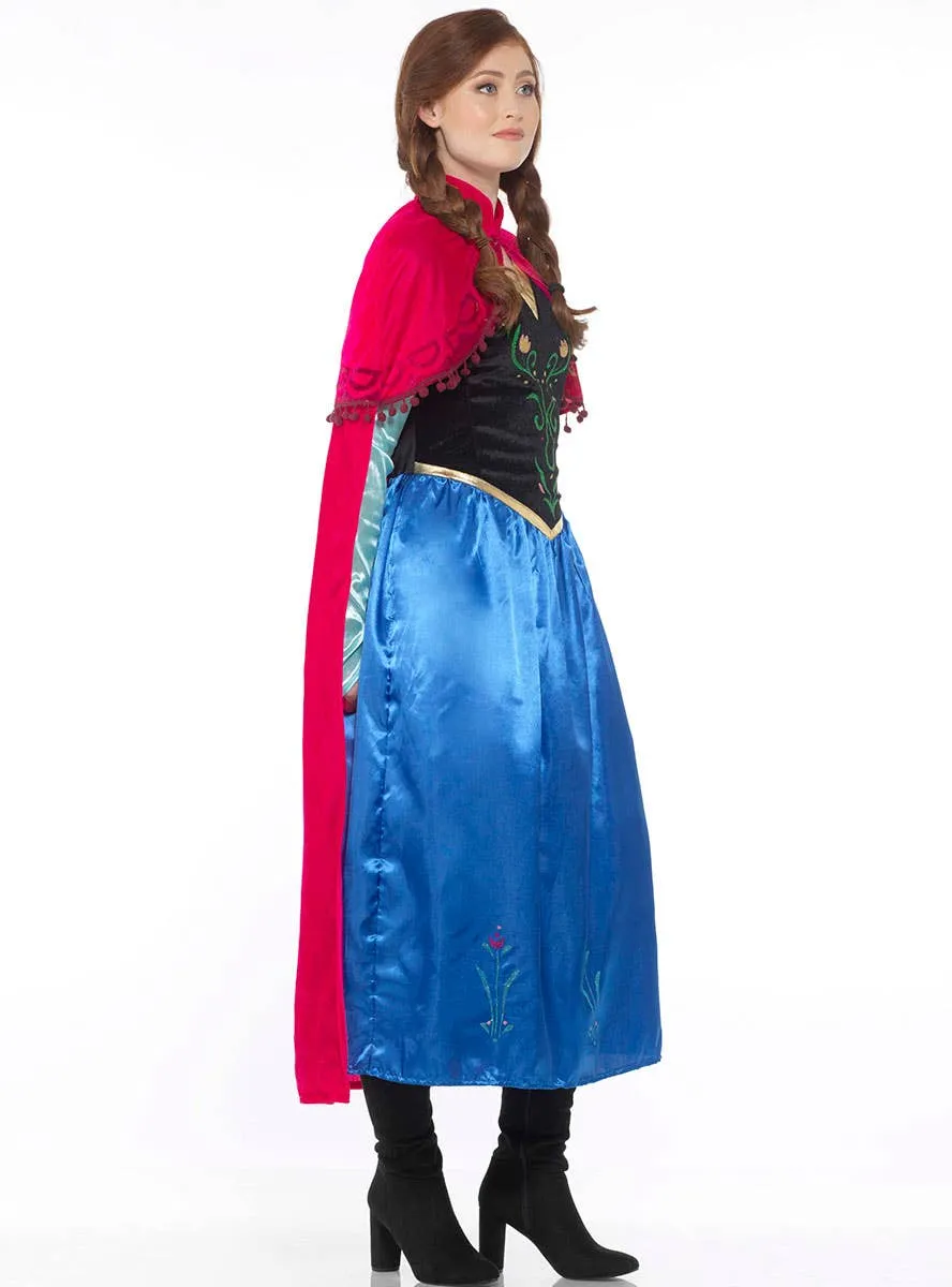 Fairytale Princess Womens Anna Frozen Costume