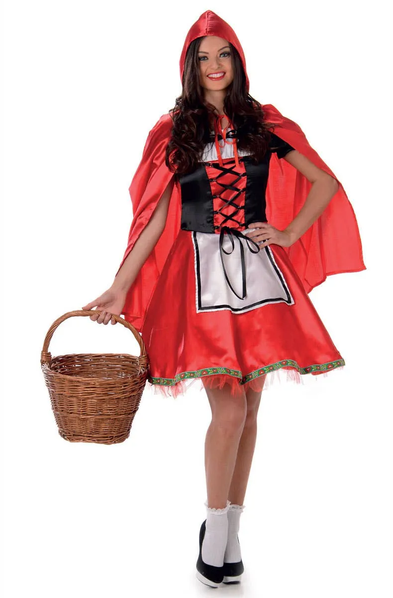 Fairytale Red Riding Hood Womens Costume