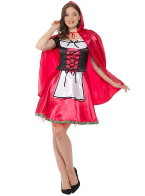 Fairytale Red Riding Hood Womens Costume