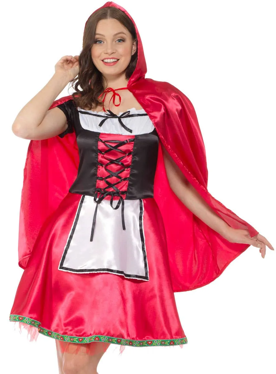 Fairytale Red Riding Hood Womens Costume