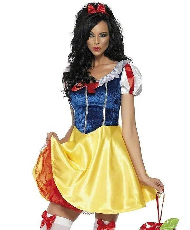 Fairytale Snow White Womens Princess Costume