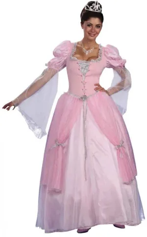 Fairytale Womens Pink Princess Sleeping Beauty Costume
