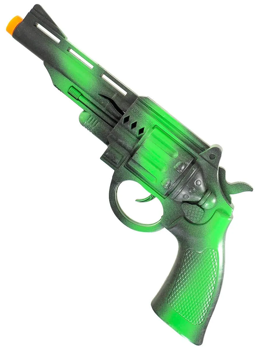 Fake Green and Black Toy Gun Costume Weapon