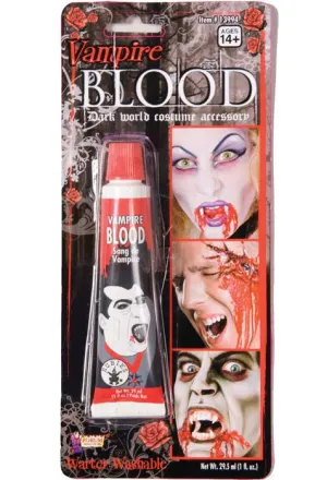 Fake Vampire Blood Tube Halloween Effects