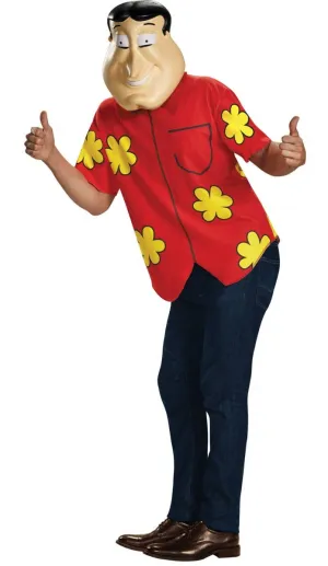 Family Guy Quagmire Mens Fancy Dress Costume