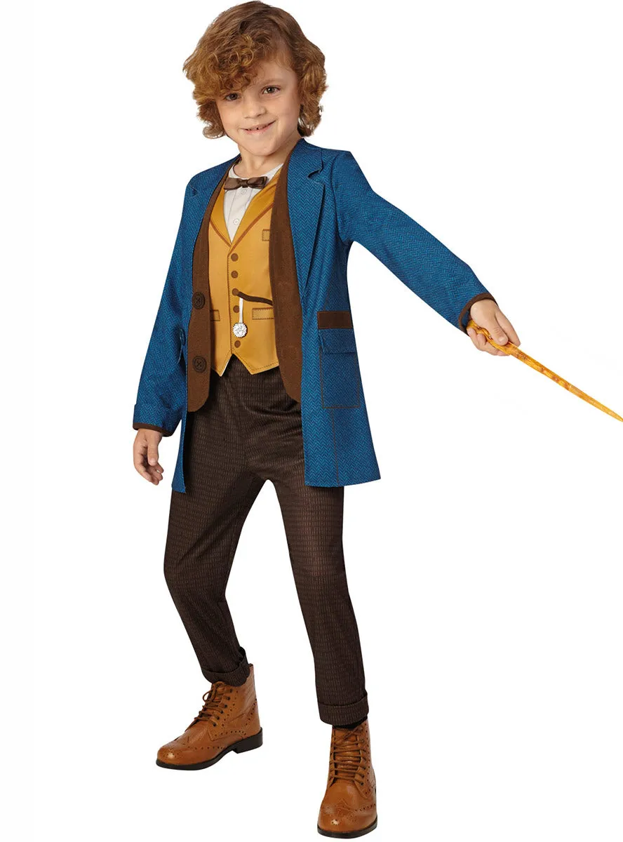 Fantastic Beasts Boys Deluxe Newt Scamander Costume