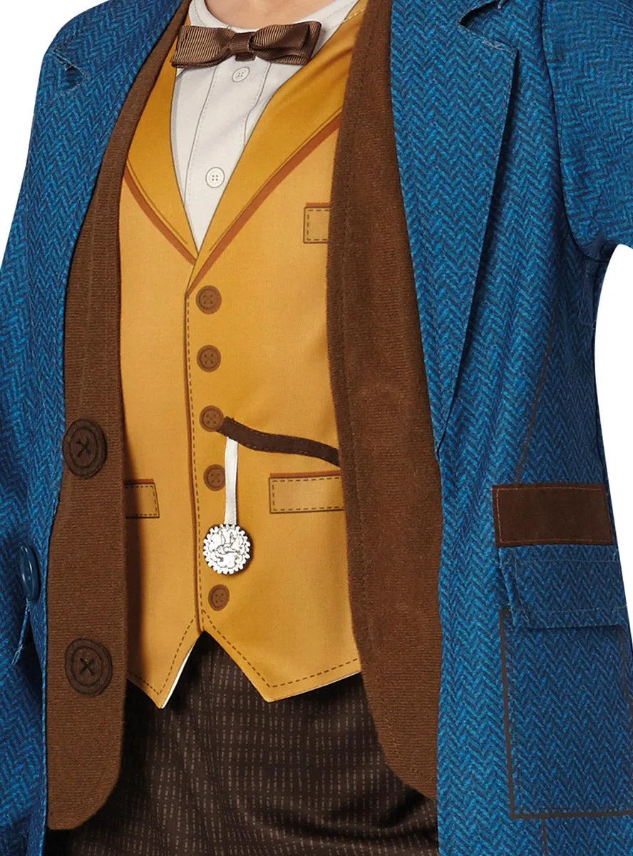 Fantastic Beasts Boys Deluxe Newt Scamander Costume