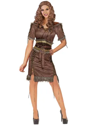 Fearless Viking Maiden Womens Medieval Costume