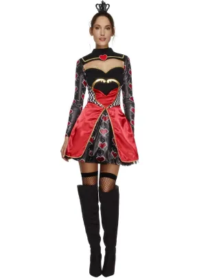 Feisty Womens Queen Of Hearts Costume