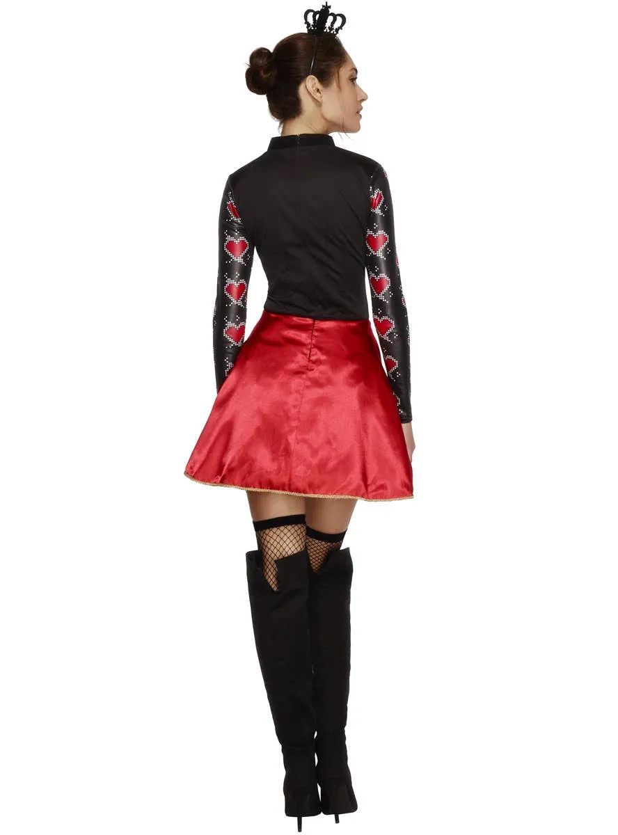 Feisty Womens Queen Of Hearts Costume