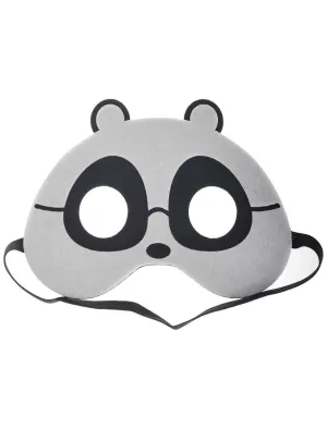Felt Black and White Kids Panda Costume Mask