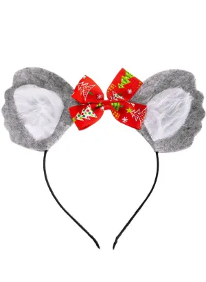 Festive Christmas Koala Ears Costume Headband