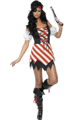 Fever Womens Cute Pirate Costume