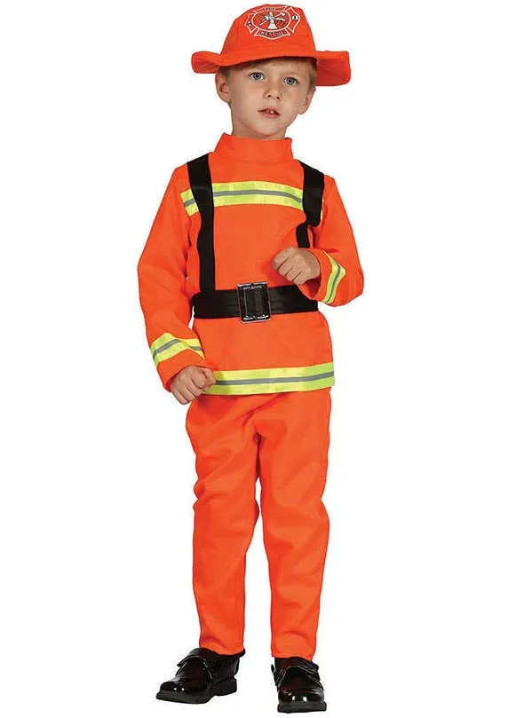 Fierce Fireman Toddler Boys Costume