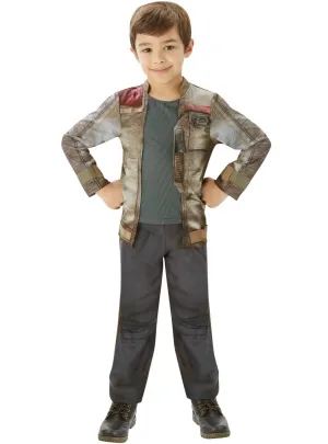 Finn Boys Deluxe Star Wars Dress Up Costume