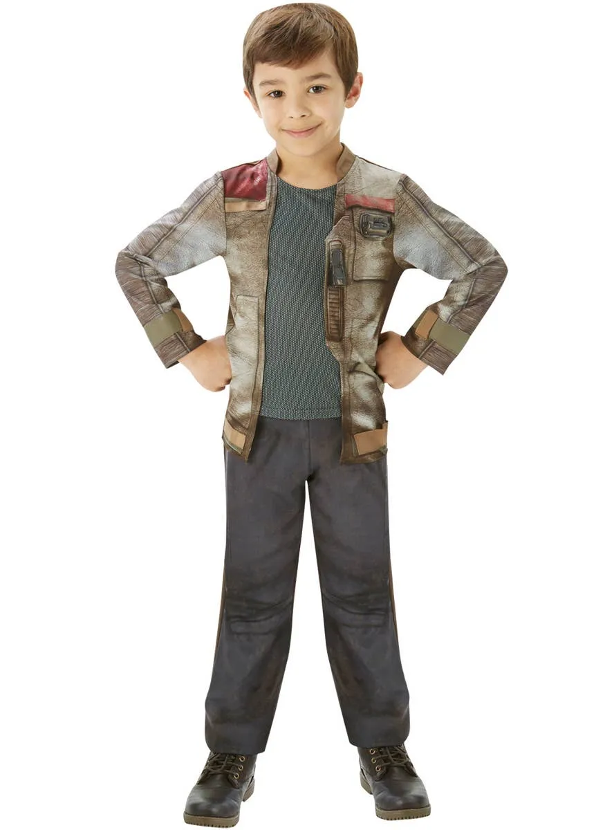 Finn Boys Deluxe Star Wars Dress Up Costume