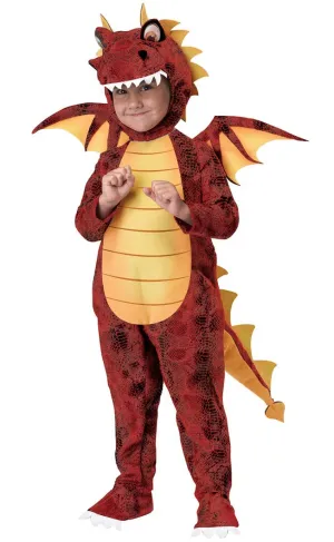 Fire Breathing Red Dragon Toddler Boys Costume