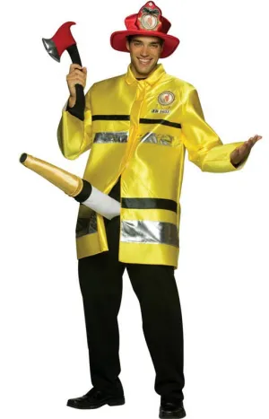 Fire Extinguisher Mens Funny Fancy Dress Costume