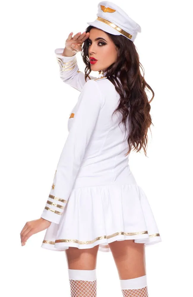 First Class Air Crew Sexy Womens Costume