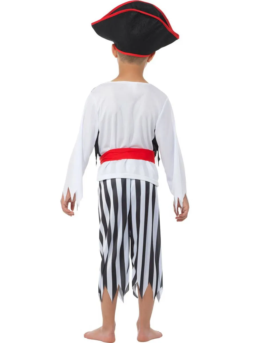 First Mate Boys Classic Pirate Fancy Dress Costume