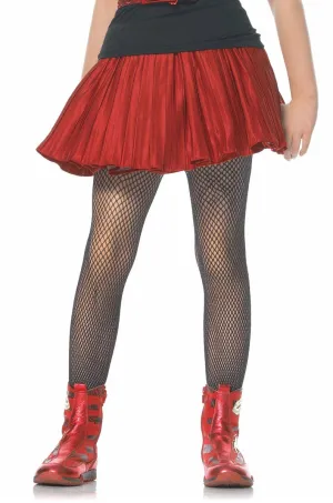 Fishnet Girls Black Costume Stockings
