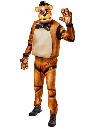 Five Nights at Freddys Mens Deluxe Freddy Costume