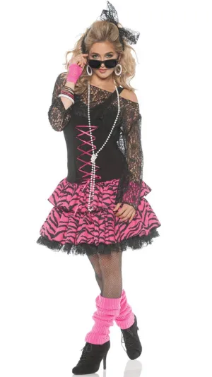Flashback Pop Goddess 80s Womens Costume