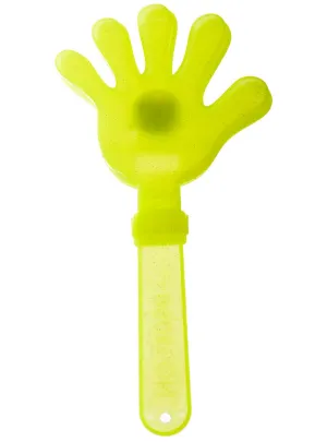 Flashing Light Up Aussie Neon Yellow Hand Clapper