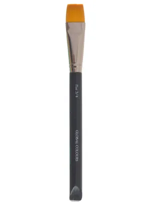 Flat Square 3/4 Inch Special Effects Makeup Brush