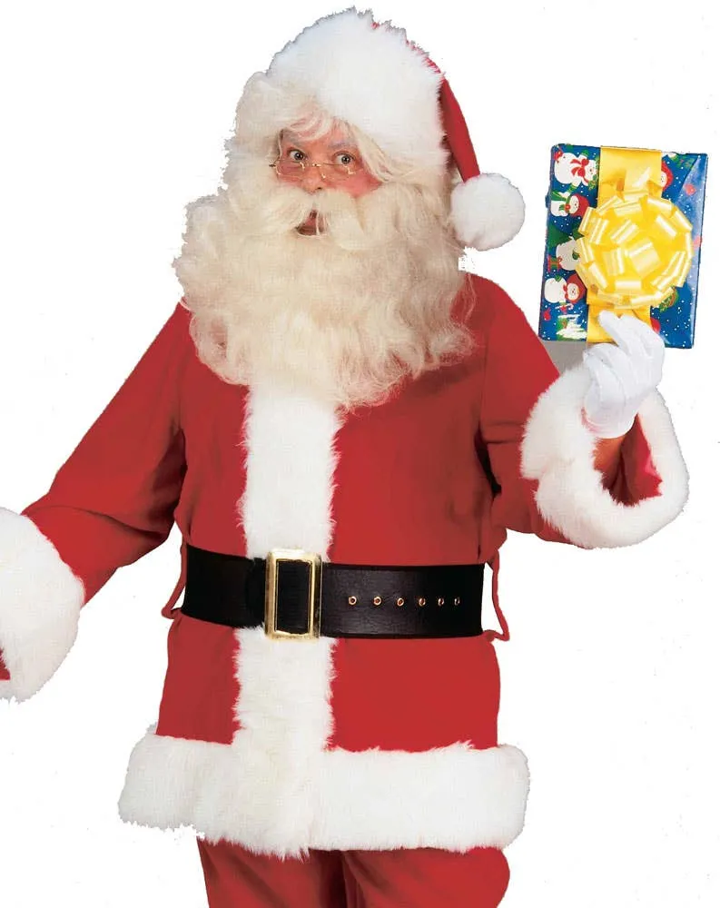 Fleecy Christmas Mens Santa Claus Suit