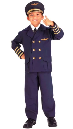 Flight Captain Boys Toddler Costume